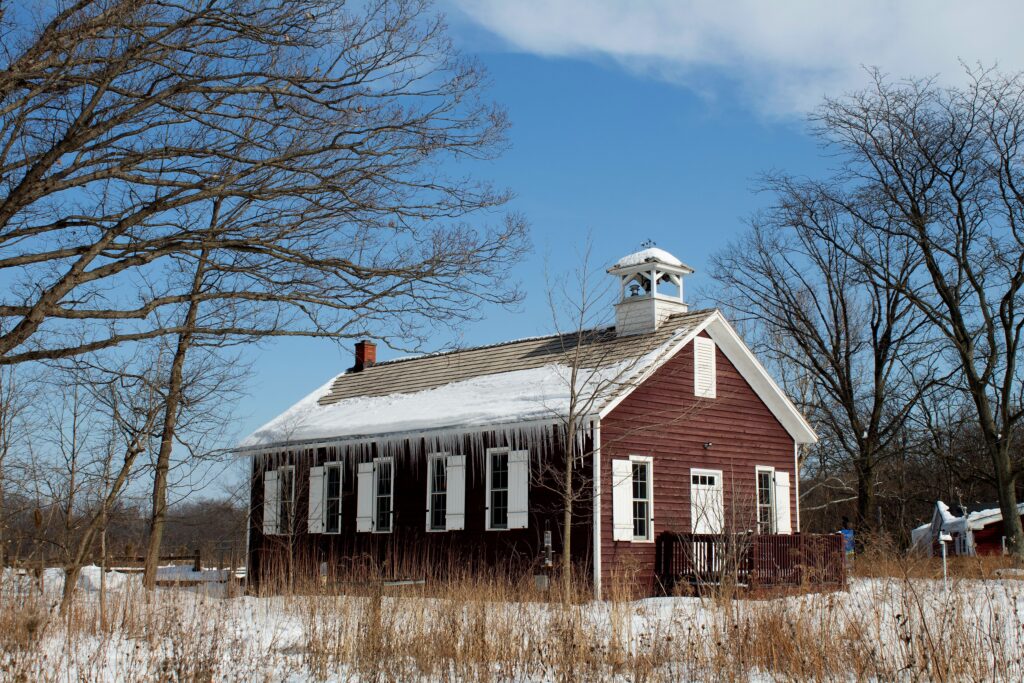 old schoolhouse historic building