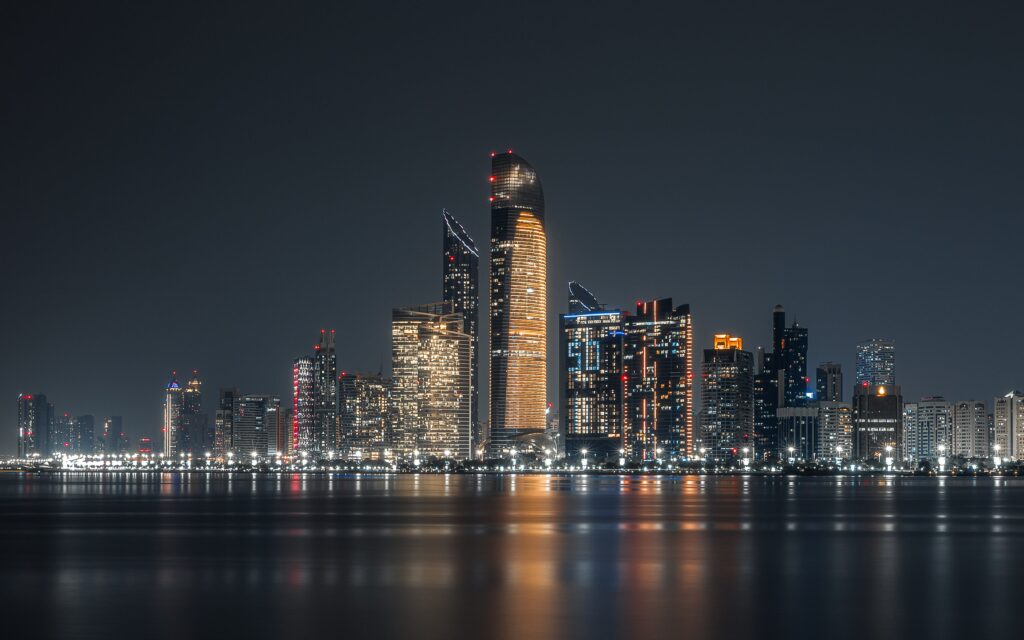 Abu Dhabi skyline