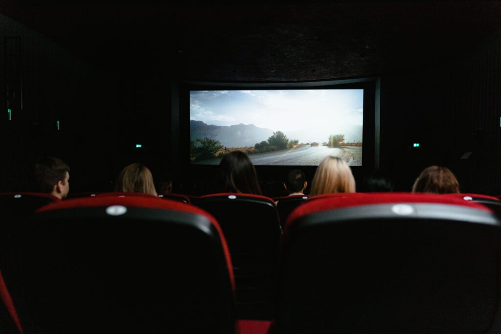 cinema seats screen